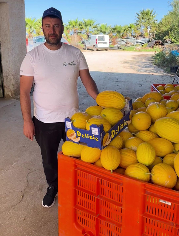 Ignazio Gandolfo dell’Azienda Agricola Centro Fragole